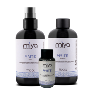 Набір Miya №3: Спрей MIYA READY 200 мл + шампунь MIYA MAITE 200мл + кондиціонер MIYA MAITE 50мл